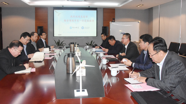 宁夏吴忠市杨金海副市长一行光临非凡国际视察