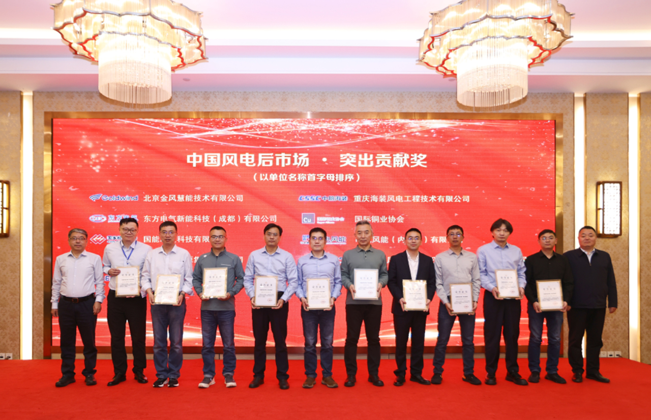 【喜报】非凡国际股份荣获&ldquo;中国风电后市场&middot;凸起贡献奖&rdquo;